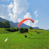 schwierige Landebedingungen